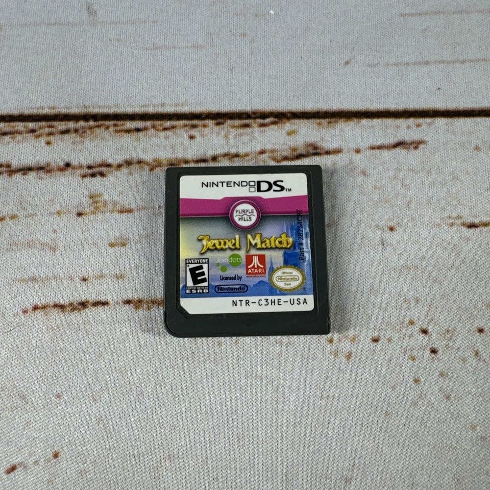Jewel Match Nintendo DS Video Game Cartridge Atari 2011